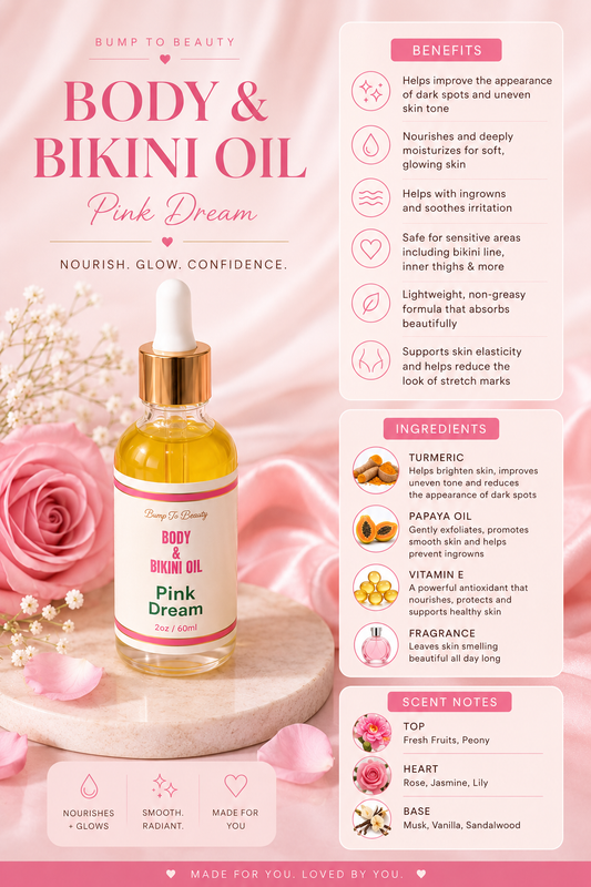 Pink Dream Body & Bikini Oil